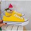 Zapatillas Amarillas Doble Suela